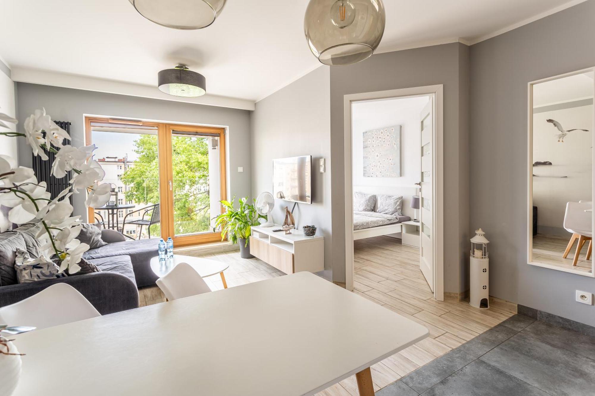 Apartament Batorego 7 Z Parkingiem Gdynia Esterno foto